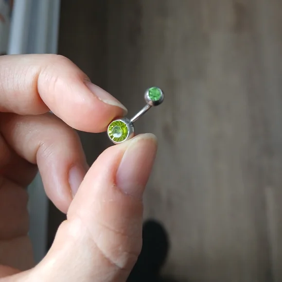 Colorful Belly Button Rings Set - Picture 2 of 6